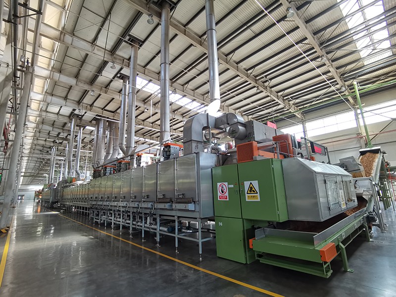 Green leaf treatment line in Yunnan Tobacco Redrying Co., Ltd (Baoshan tobacco redrying factory)